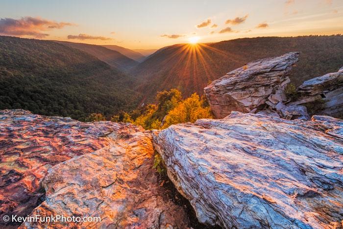 Lindy Point Sunset - Blackwater Falls State Park - West Virginia